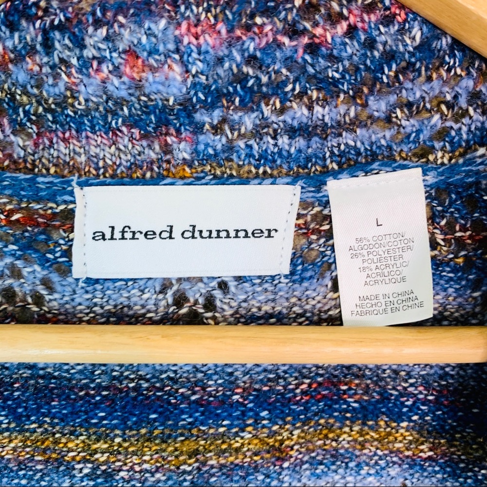 Alfred Dunner Cardigan Open Front Size Large - image 4